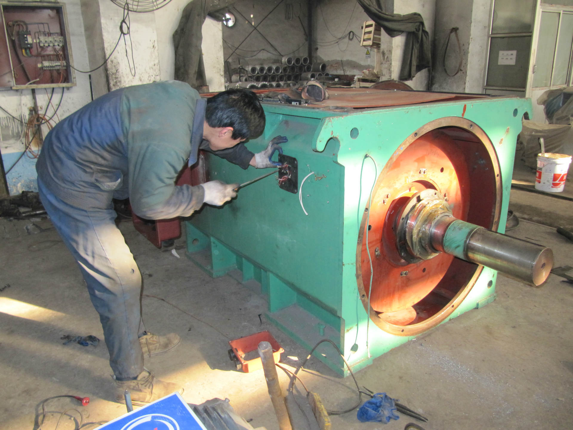 伺服電機(jī)主軸維修